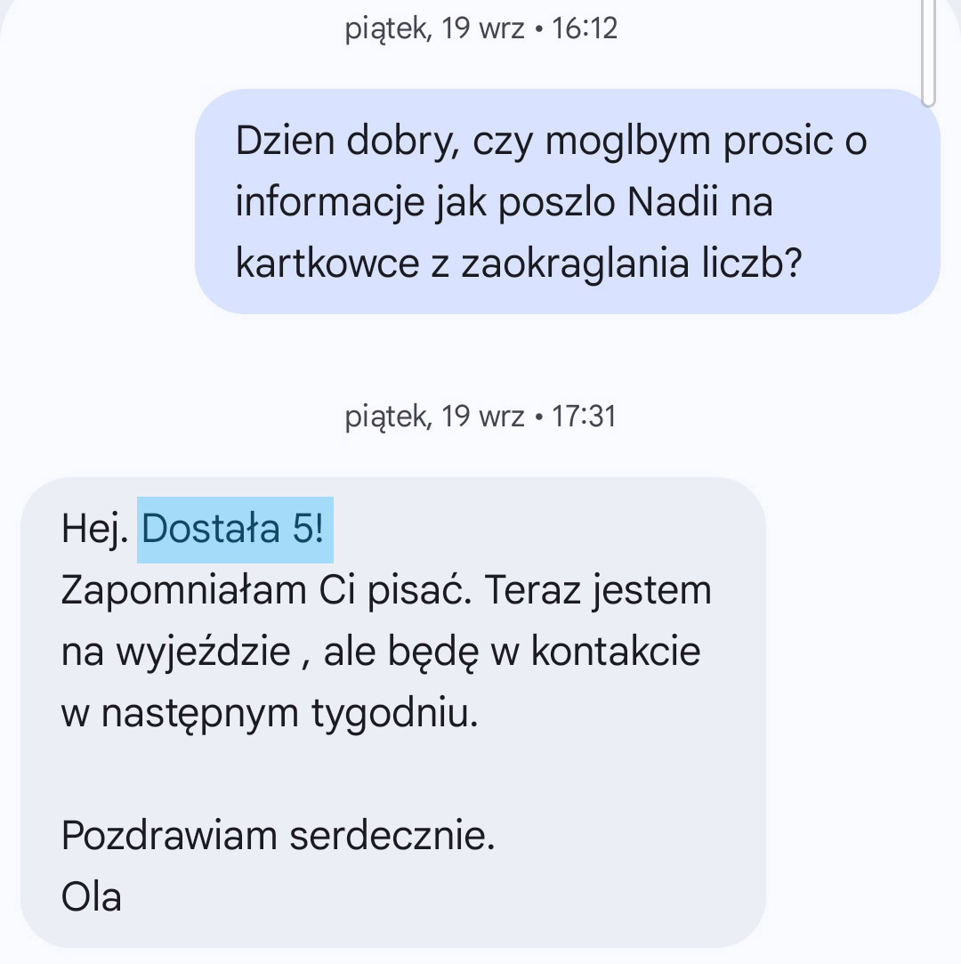 Opinia SMS 1